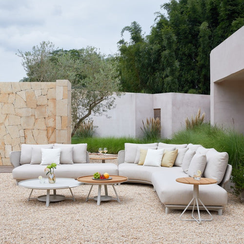 ALMA 6-Seater Rope Outdoor Lounge Set – Beige