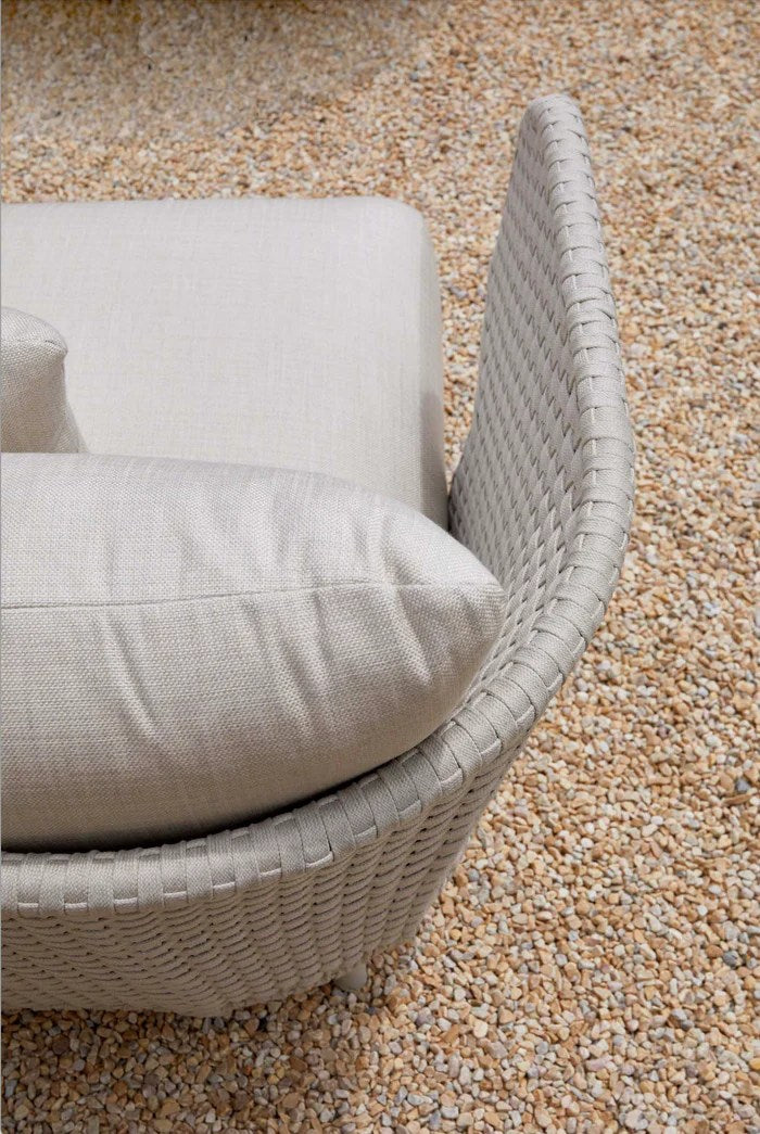 ALMA 7-Seater Rope Outdoor Modular Lounge Set – Light Beige
