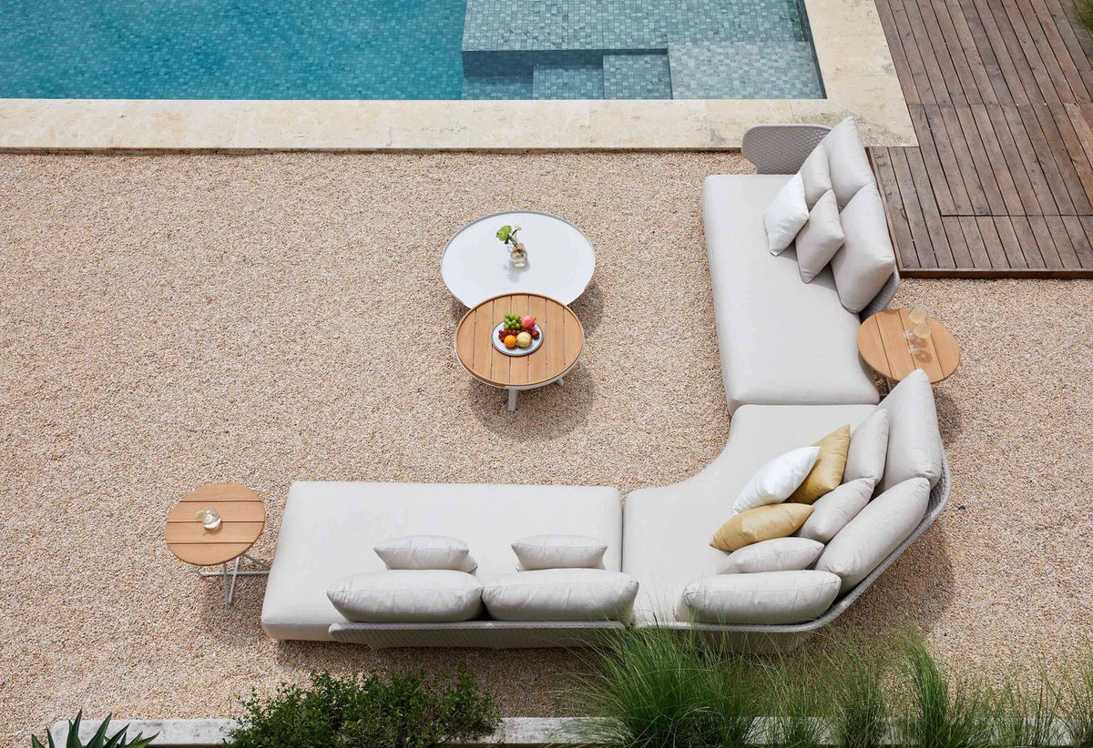 ALMA 7-Seater Rope Outdoor Modular Lounge Set – Light Beige
