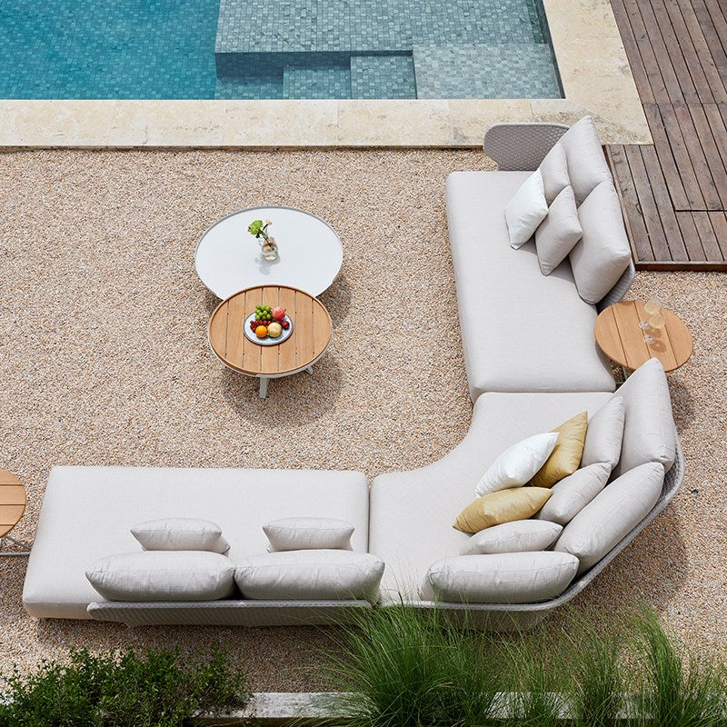 ALMA 6-Seater Rope Outdoor Lounge Set – Beige