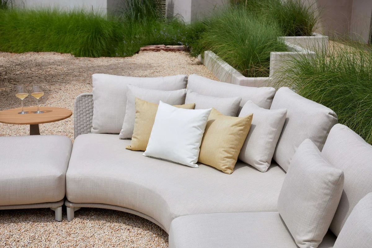 ALMA 7-Seater Rope Outdoor Modular Lounge Set – Light Beige